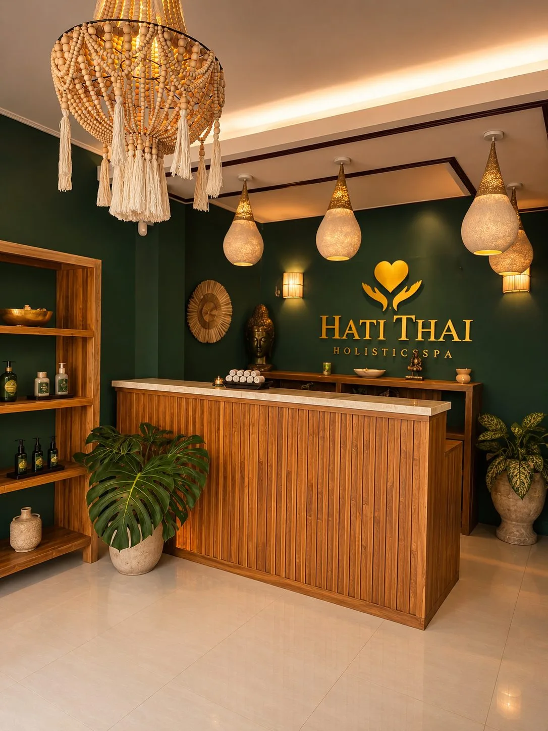 Resepsionis Hati Thai di Abianbase